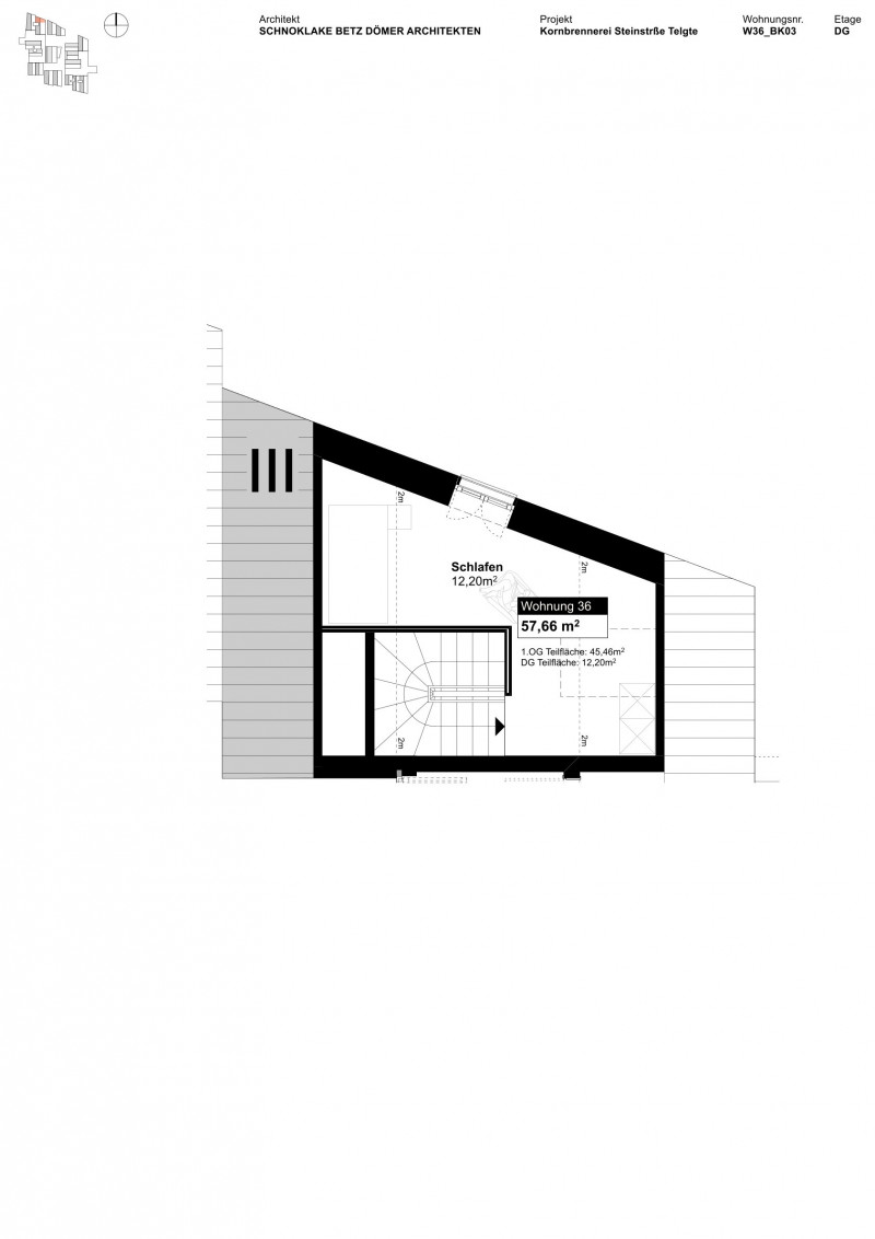 Grundriss Wohnung 36
