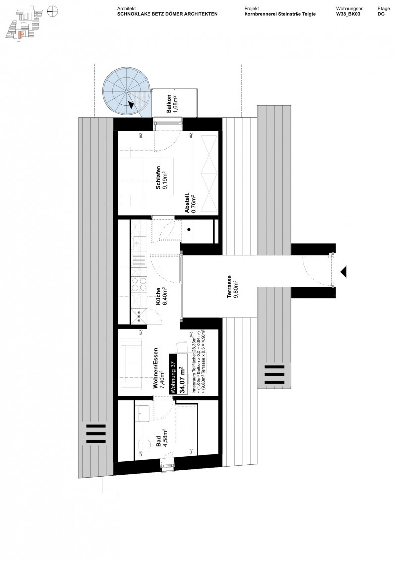 Grundriss Wohnung 37-1305