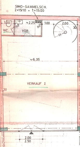 Heiligenhaus / Gewerbefläche in zentraler Einkaufspassage auf 2 Etagen zu vermieten