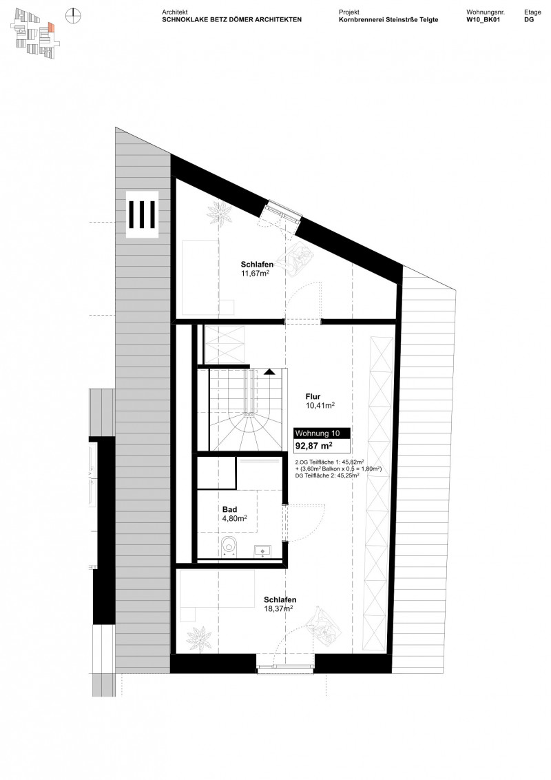 Grundriss Wohnung 10