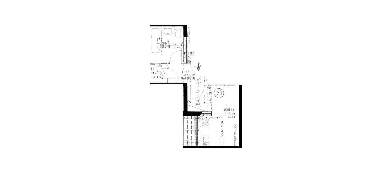 Detmold // Schöne 2-ZKB-Wohnung (302) zu vermieten